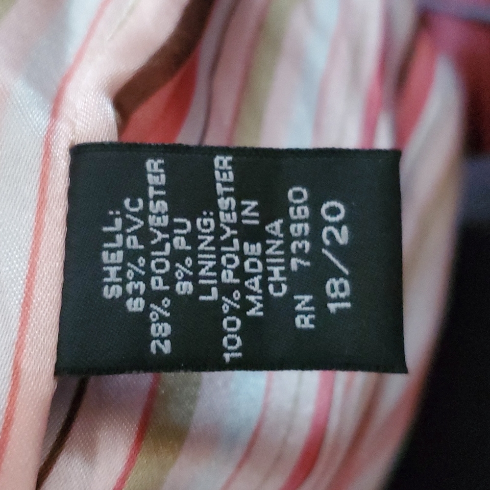 Avenue PVC Belted Trench Coat - Picture 7 of 7